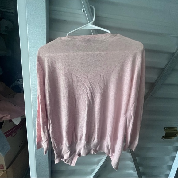 Tracy ML Pink cardigan size L - Picture 3 of 3